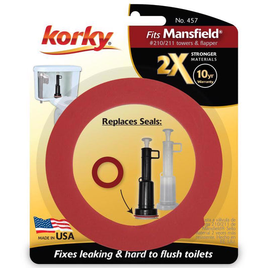 FLUSH VLV SEAL RED RBR