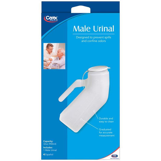 MALE URINAL WHITE 32OZ