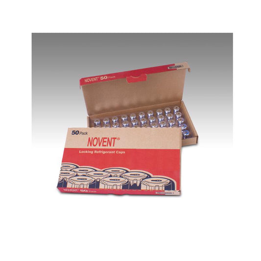 LOCKING REFRIGERANT CAPS