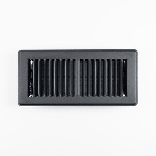 FLOOR REGISTER 4X10 BLK
