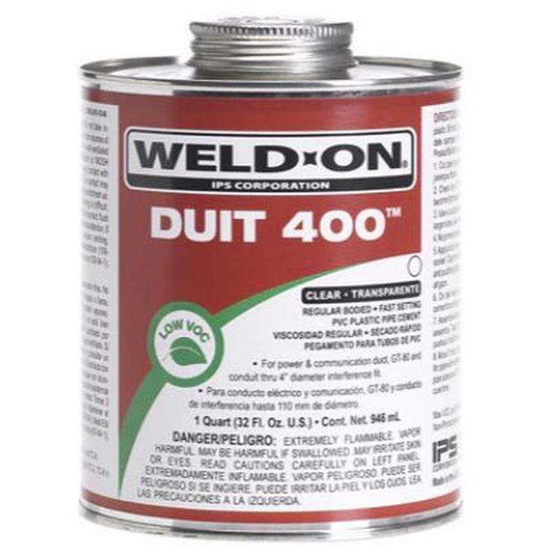 CEMENT PVC 32OZ CLR