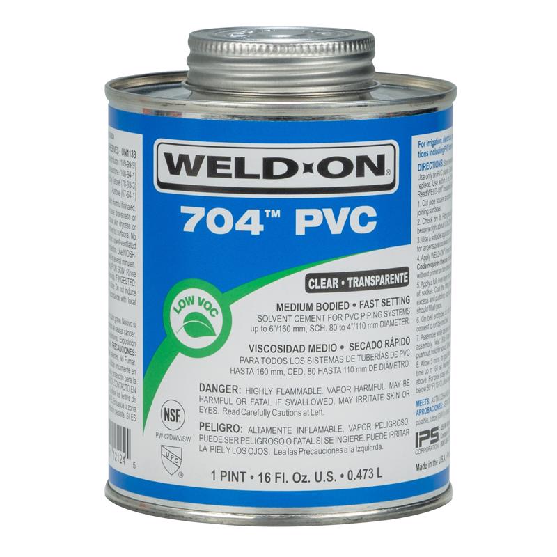 CEMENT PVC 16OZ CLR