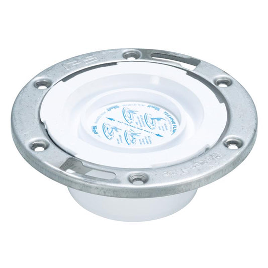 TOILET FLANGE 3 OR 4"PVC