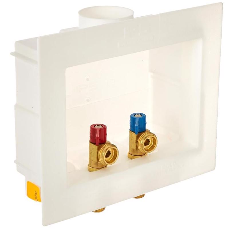 OUTLET BOX WASH MCHN 1/2
