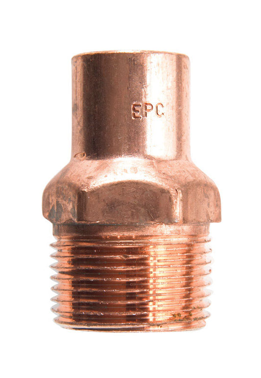 MALE ADPTR 3/4X1 COPPR