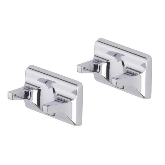 BATH HOOK CHRM 2PK
