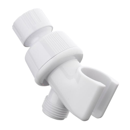 SHOWER ARM MOUNT WHT