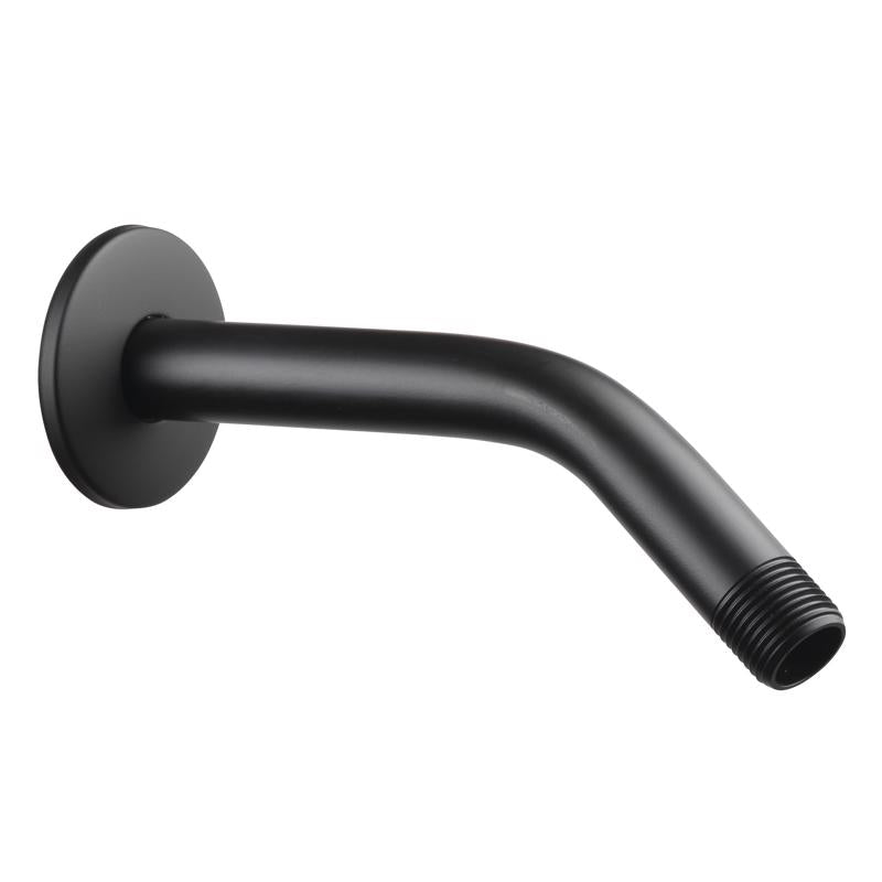 SHOWER ARM FLANGE 8" BLK