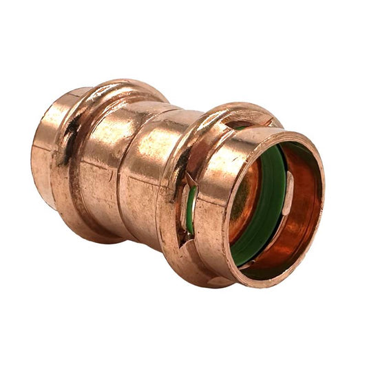 COUPLING W/STOP 1/2X1/2
