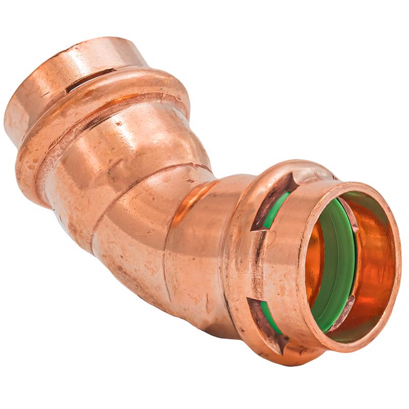 45D ELBOW 3/4 COPPR