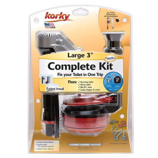FLUSH VLV/FLAPPER KIT