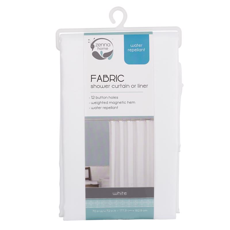 SHOWER CURTAIN FBRC 72"