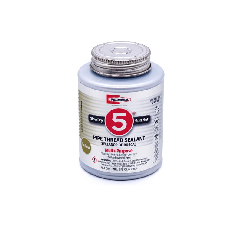 PIPE THREAD SEAL 8OZ YLW