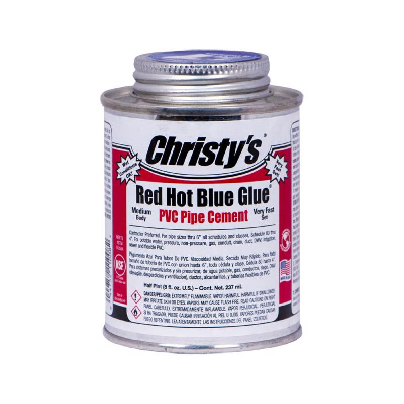 CEMENT PVC 8OZ BLU