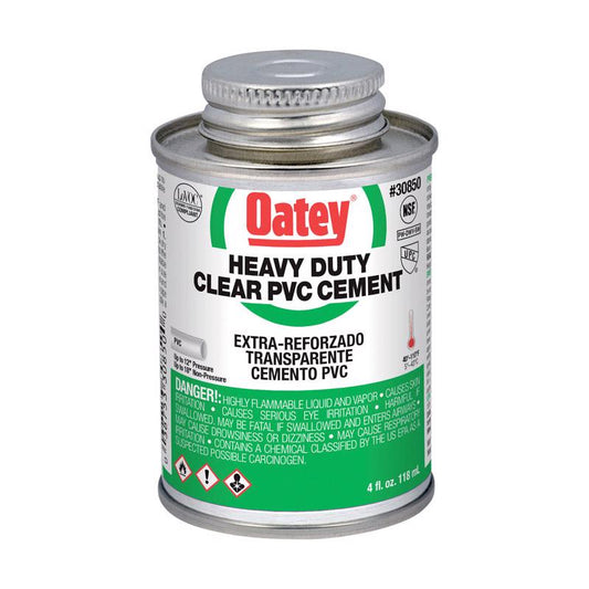 CEMENT PVC 4OZ CLR