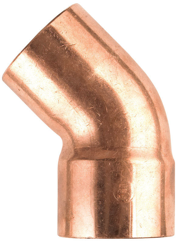 45D STREET ELBOW COPPR