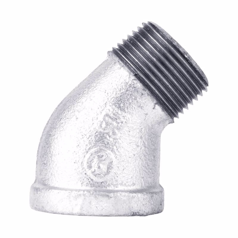 45D STREET ELBOW 3/8 GLV