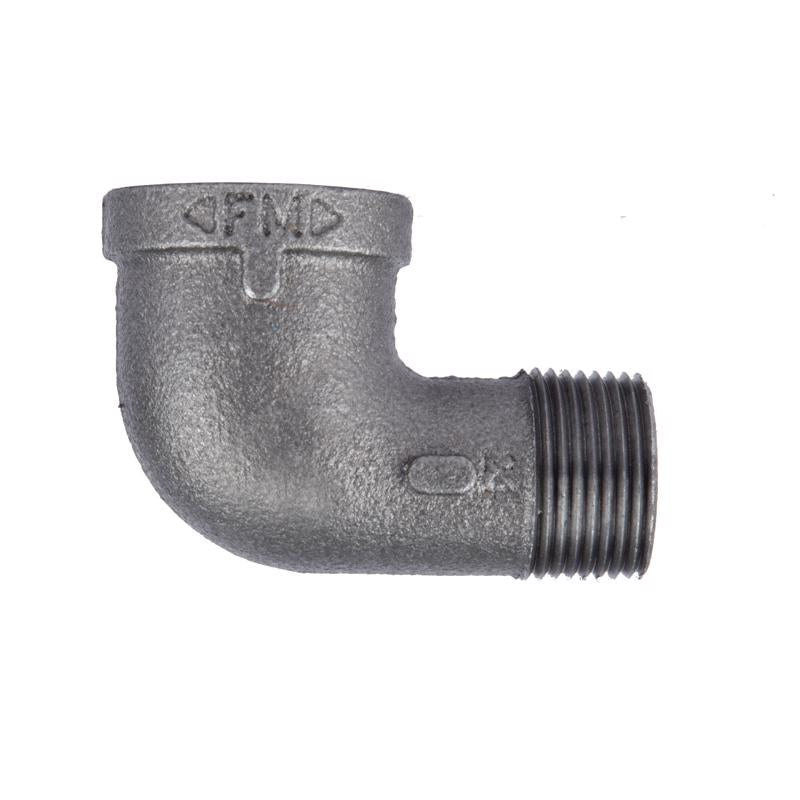 90D STREET ELBOW 1/4 BLK