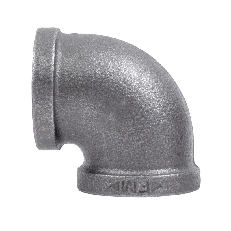 90D ELBOW 1/4 BLK