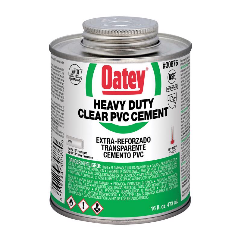 CEMENT PVC 16OZ CLR