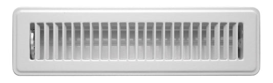 FLOOR REGISTER 2X12 WHT