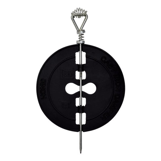 DAMPER 8" CAST IRON