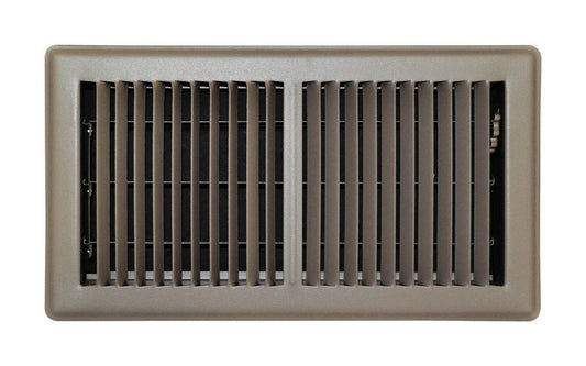 FLOOR REGISTER 6X12 BRWN