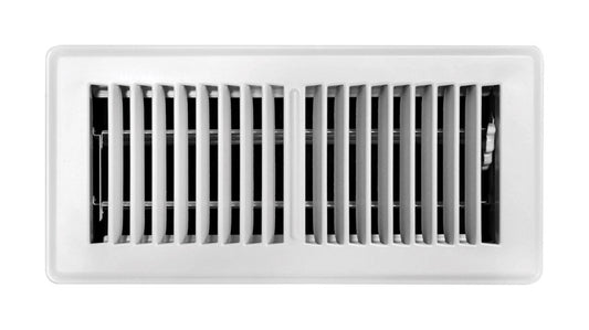 FLOOR REGISTER 4X10 WHT