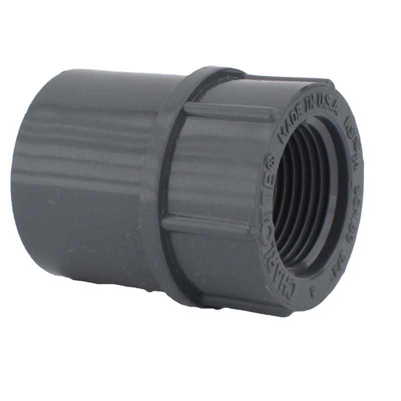 PIPE ADPTR 3/4X3/4 PVC