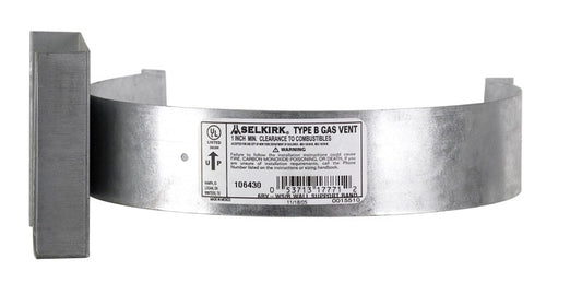 WALL SPT/BAND ASSEMB 6"