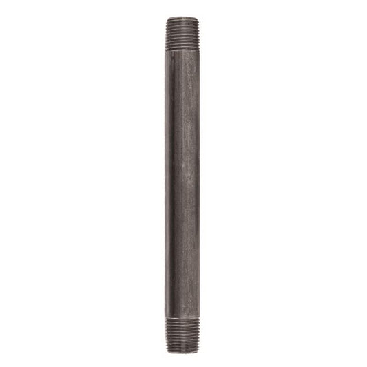 NIPPLE 1/2X8 BLK