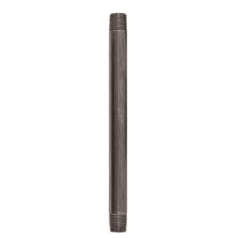 NIPPLE 1/2X10 BLK
