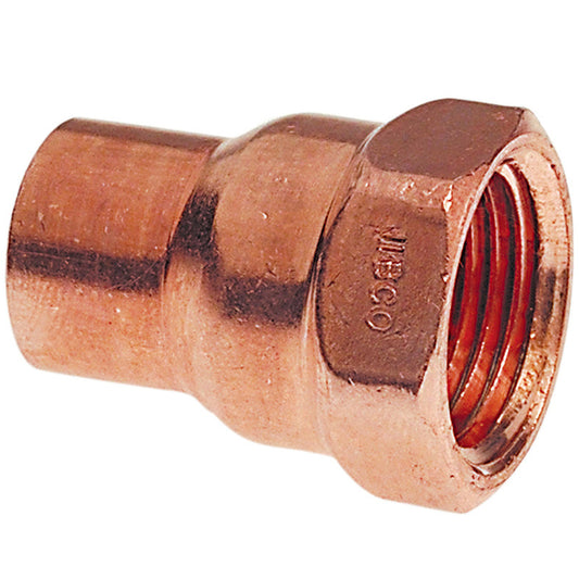 PIPE ADPTR 1/2X3/8 COPPR