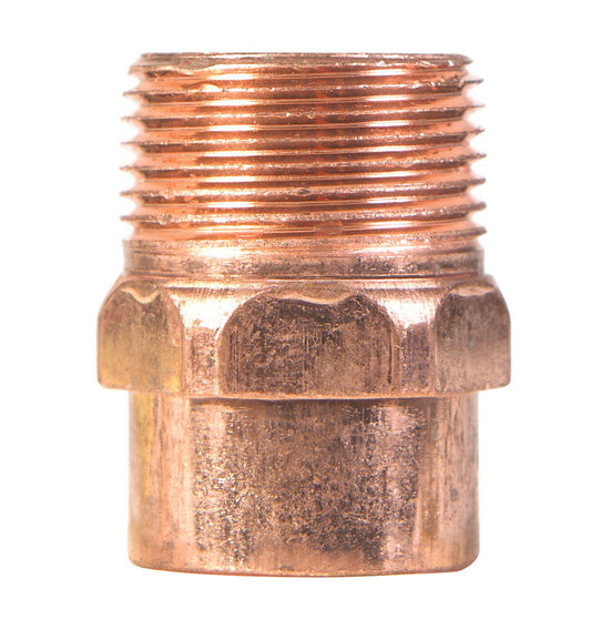 PIPE ADPTR 1X1 COPPR