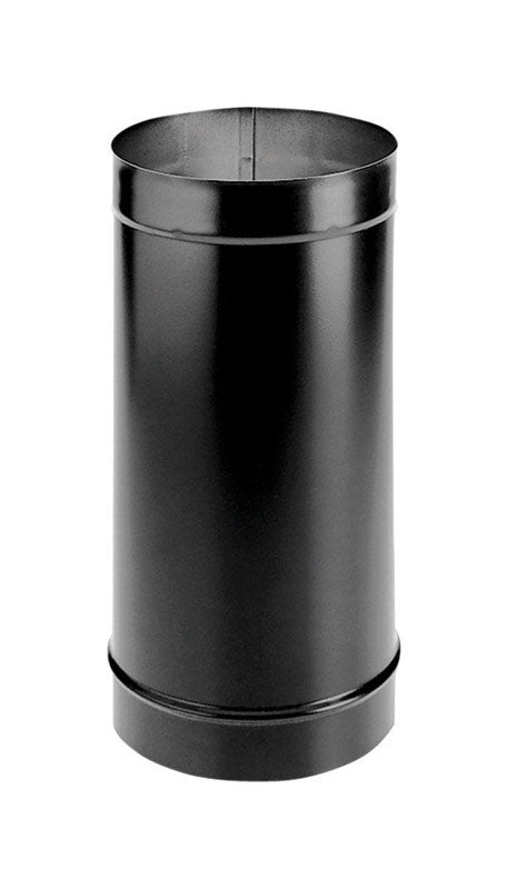 DuraVent 6 in. D X 12 in. L Galvanized Steel Double Wall Stove Pipe
