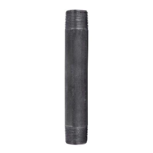 NIPPLE 3/4X7 BLK