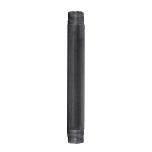 NIPPLE 1X10 BLK