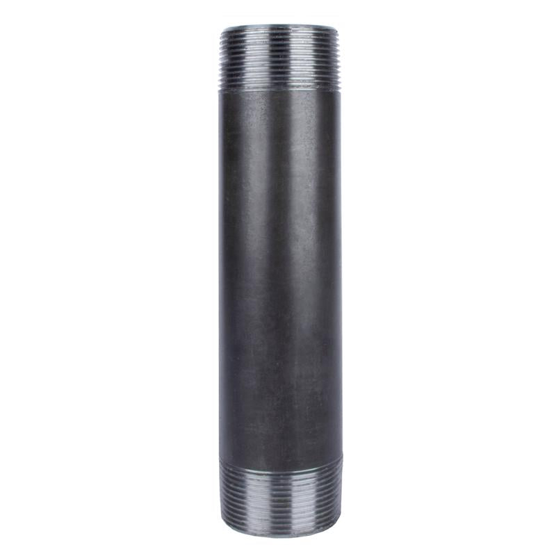 NIPPLE 1-1/2X10 BLK