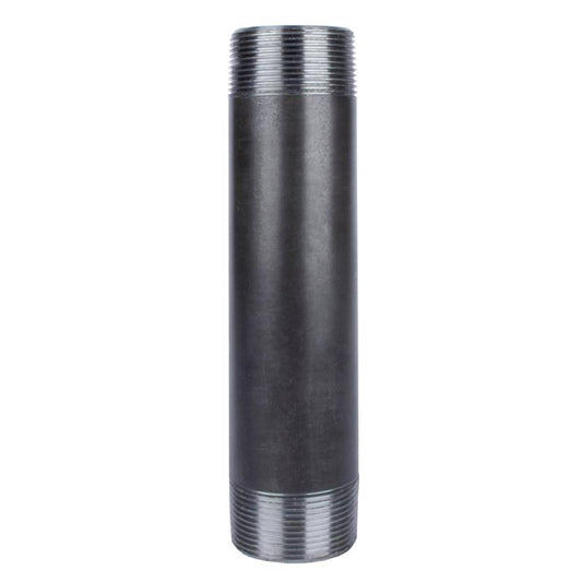 NIPPLE 1-1/2X10 BLK