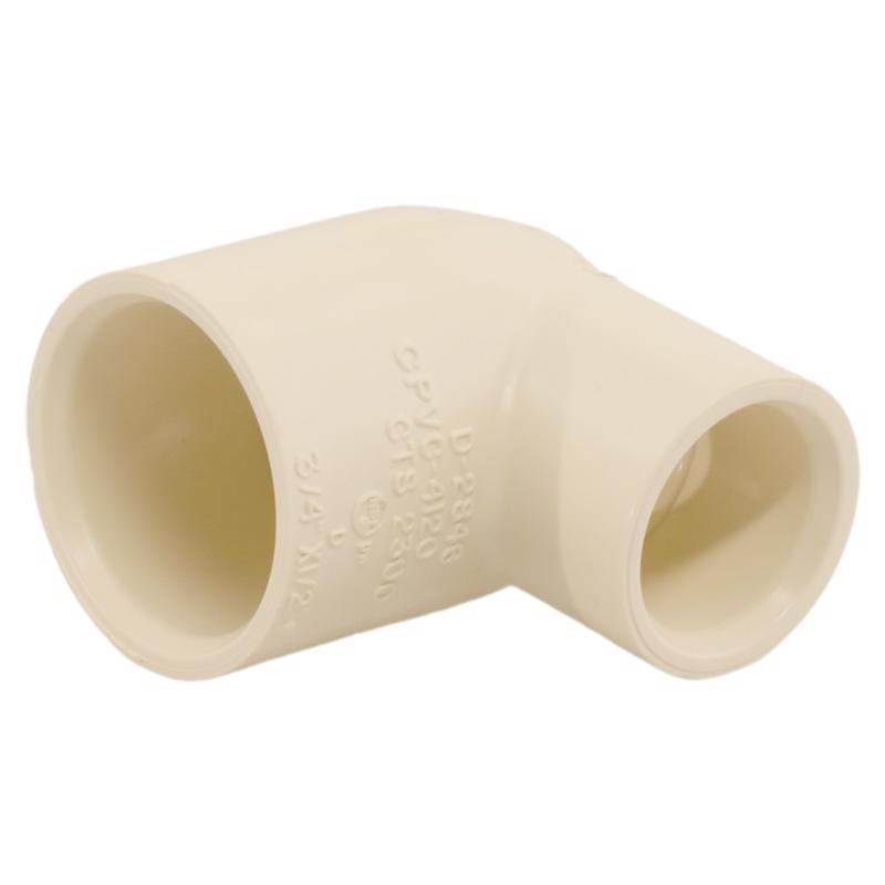 ELBOW 3/4X1/2 CPVC