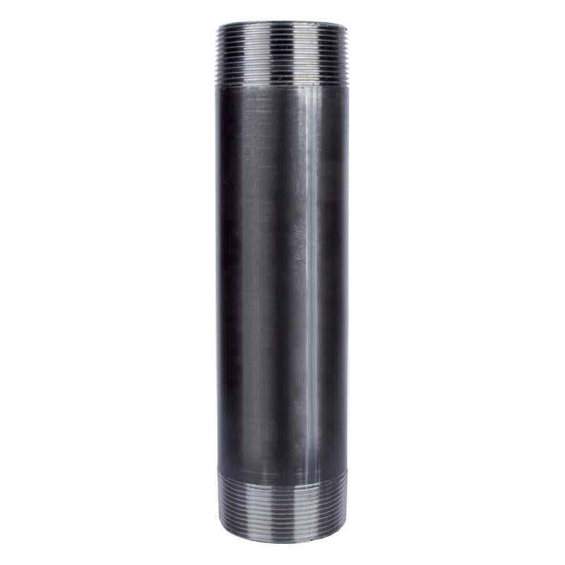 NIPPLE 2X8 BLK