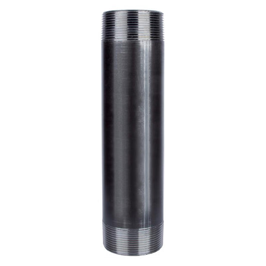 NIPPLE 2X8 BLK