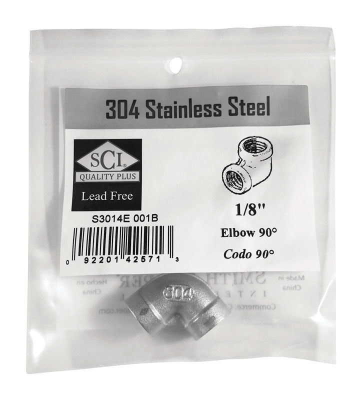 90D ELBOW 1/8 SS