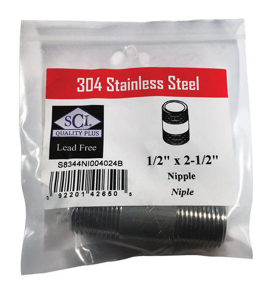 NIPPLE 1/2X2-1/2