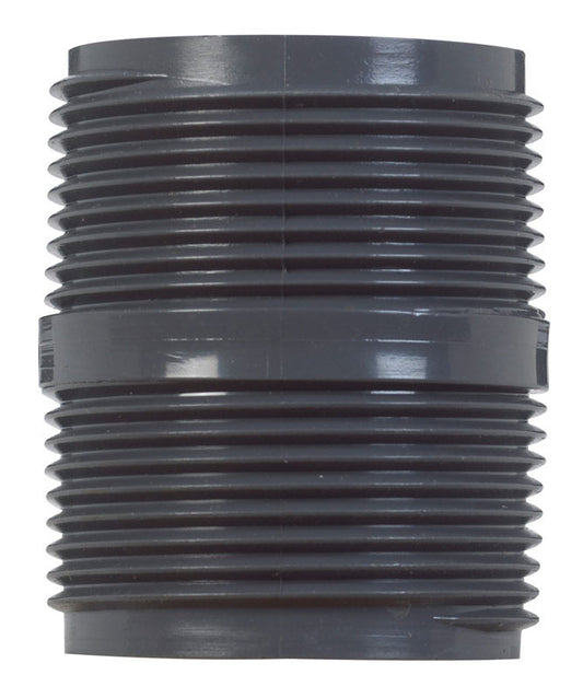 NIPPLE 1-1/4X2 PVC