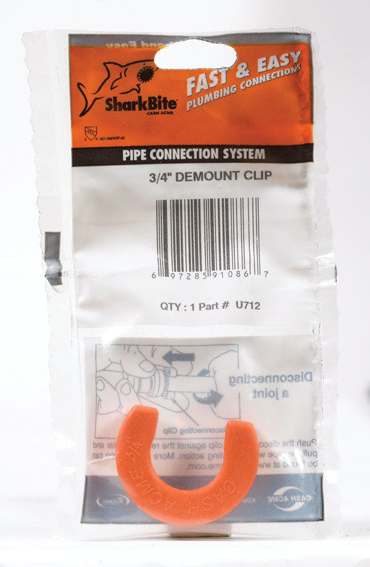 DISCONNECT CLIP 0.75" SH