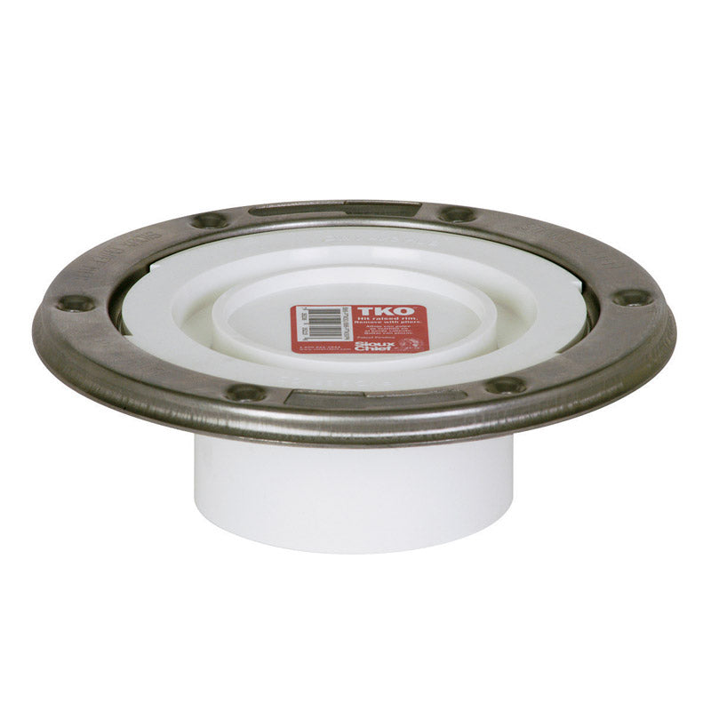 CLOSET FLANGE PVC 3"