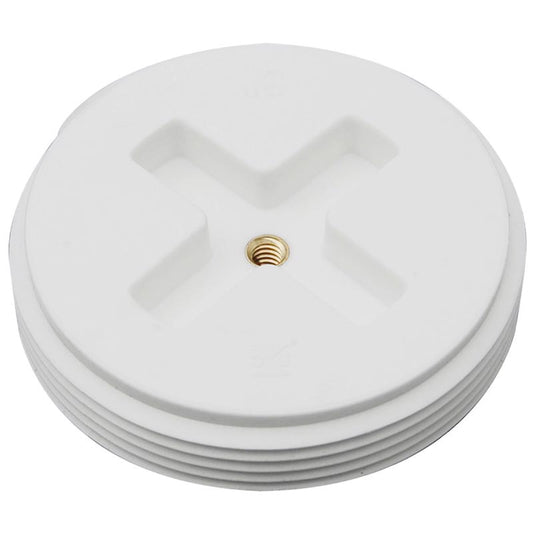 RECESSED PLUG 3X PVC