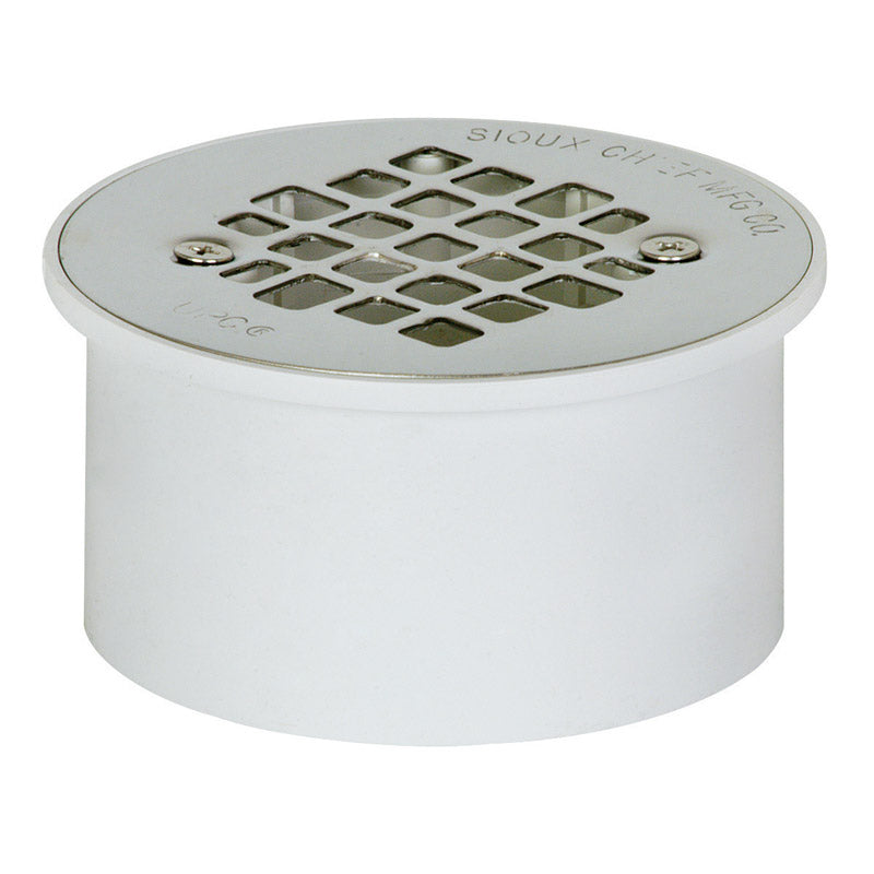 FLOOR DRAIN 3 OR 4" PVC