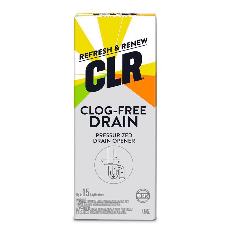 DRAIN OPENR 4.5OZ CLR